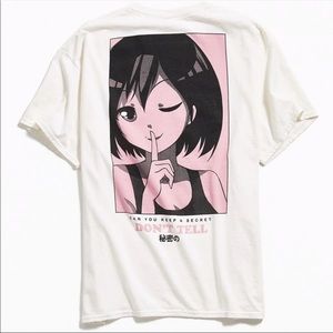 Urban Outfitters Men’s Don’t Tell Anime Tee